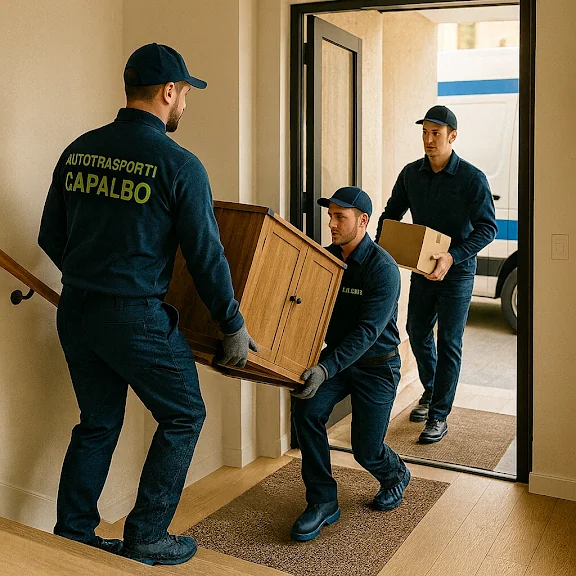 Scarico e Posizionamento Trasloco Capalbo